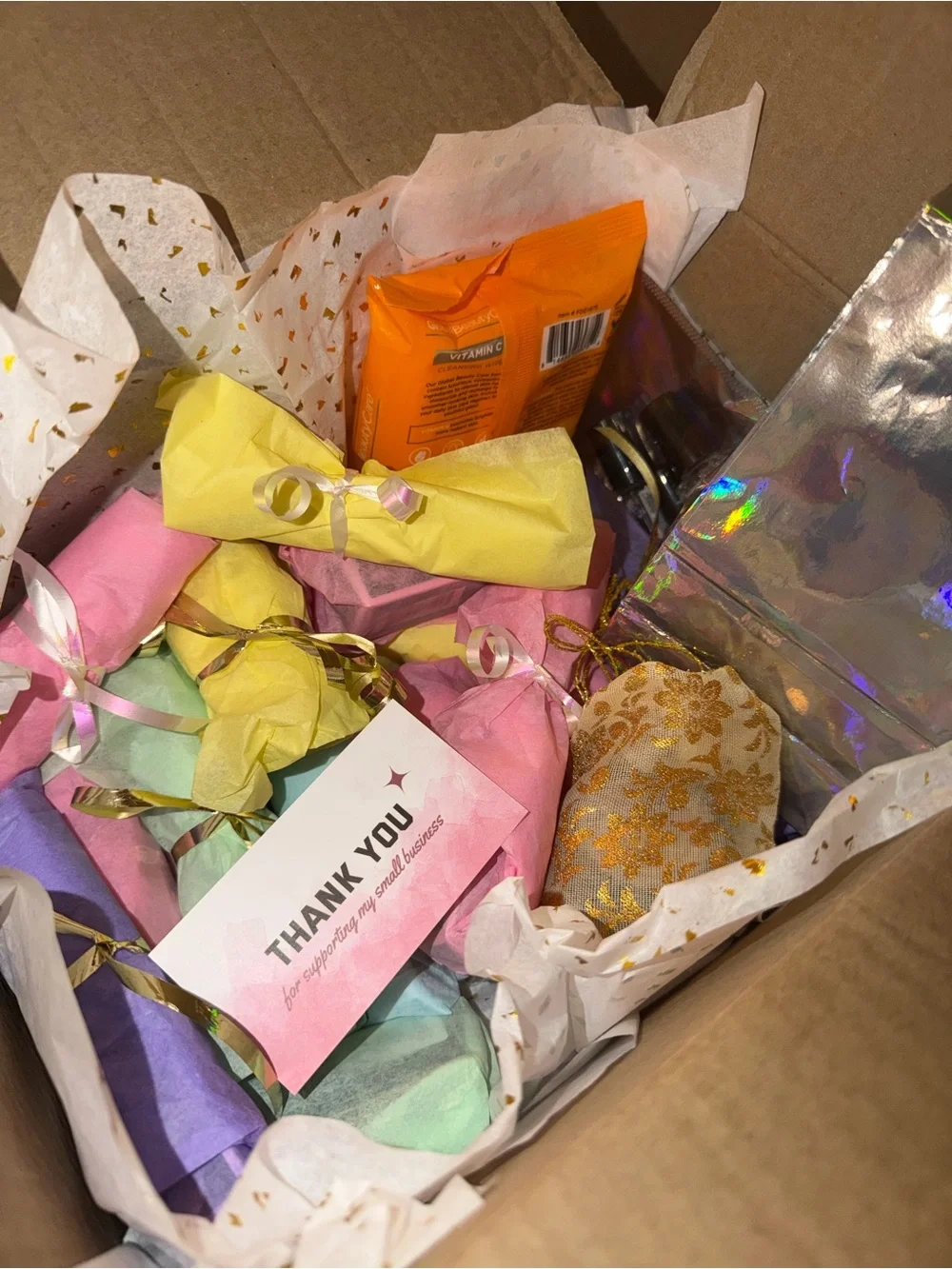 Mystery makeup box